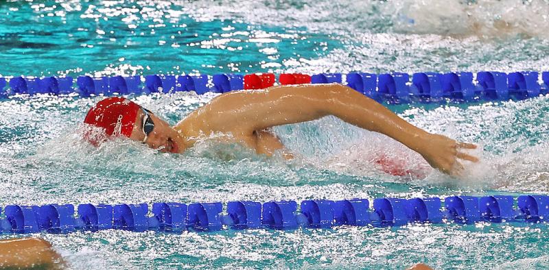 潘展乐短池世界杯仁川站夺冠,400米和8