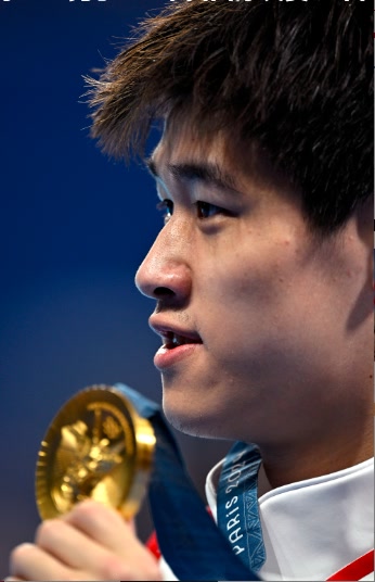 潘展乐巴黎奥运会男子100米自由泳夺冠,